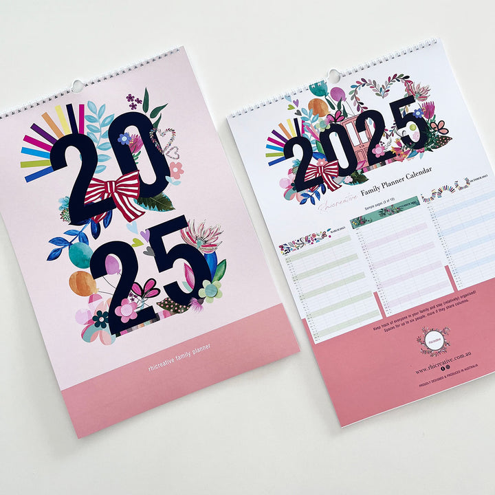 2025 Family Planner Calendar