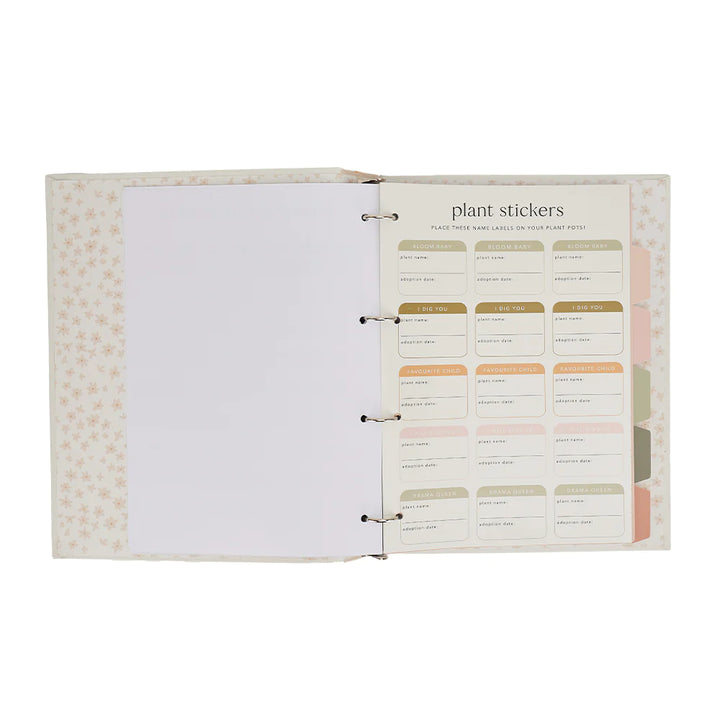 Journal Binder Garden