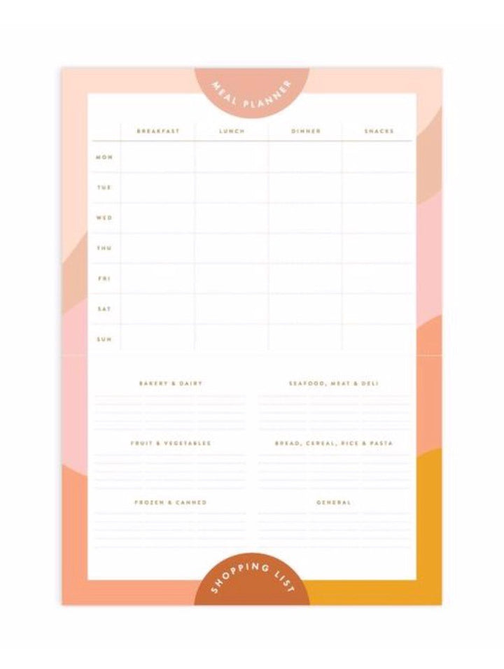 Notepad A4 Magnet Meal Planner