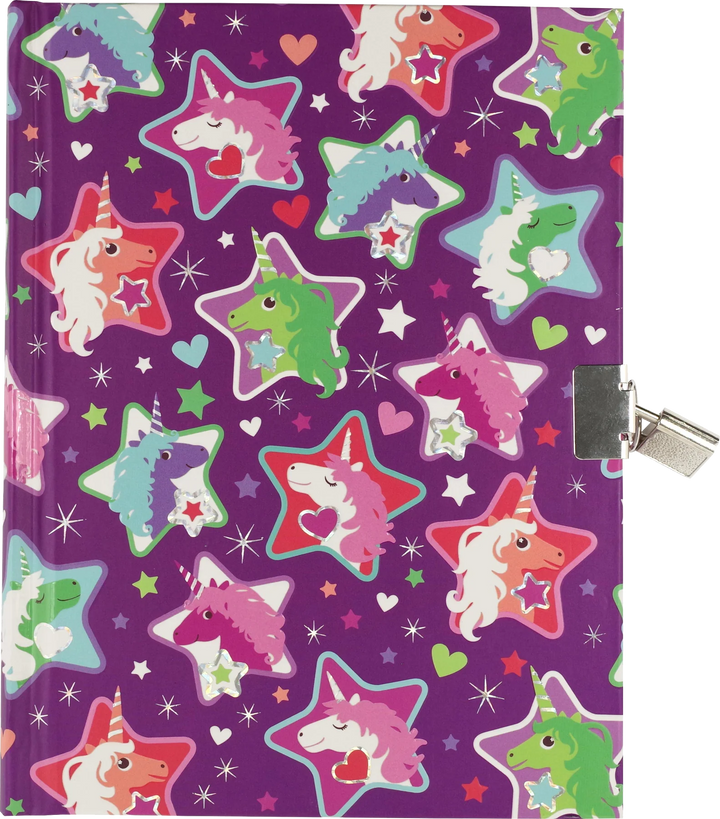 Unicorn Lockable Journal