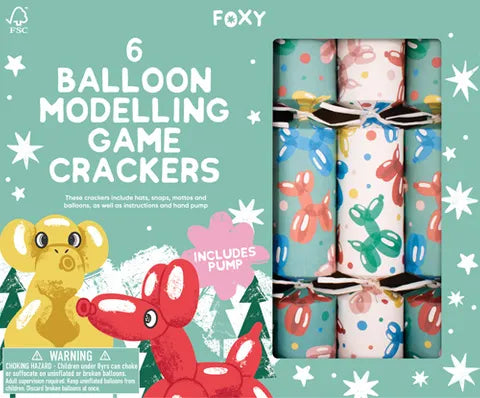 Cracker Balloon Modelling 12in 6pcs