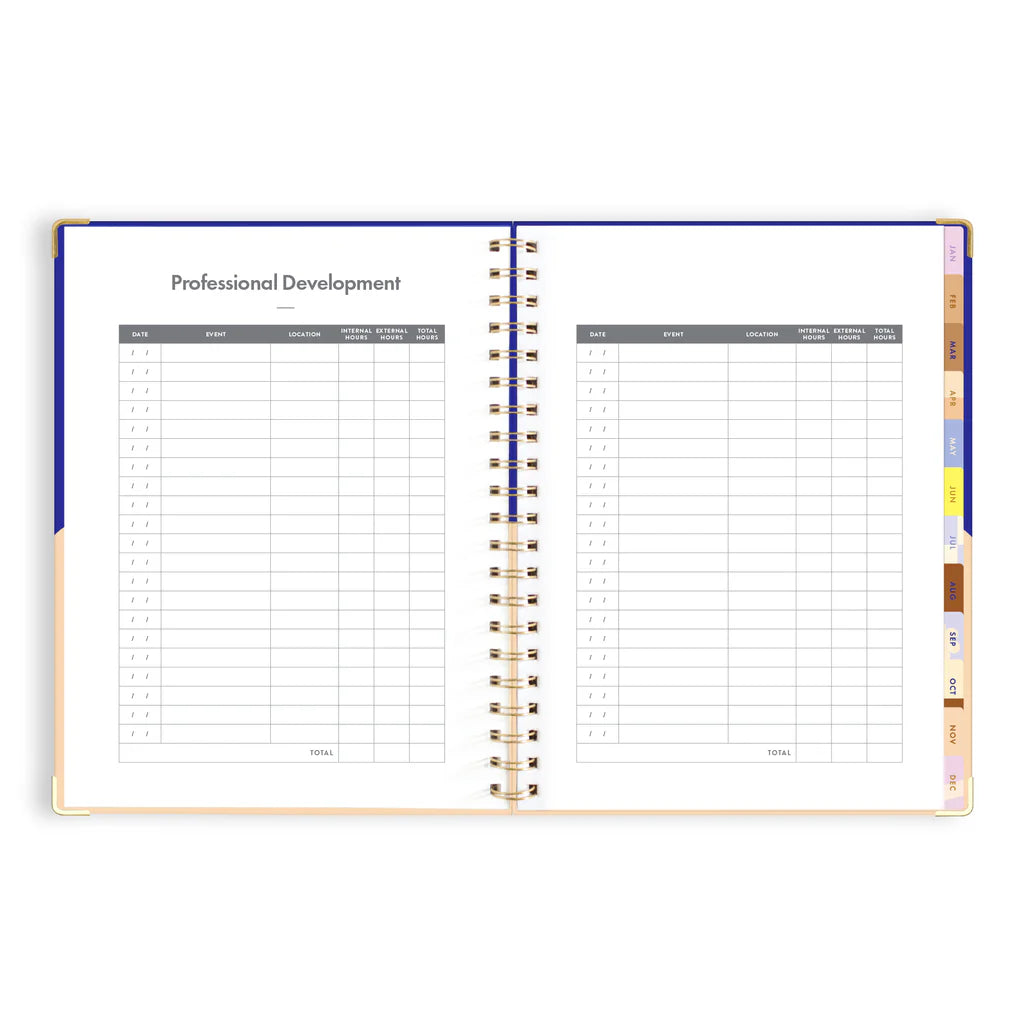 2025 Academic Planner A4