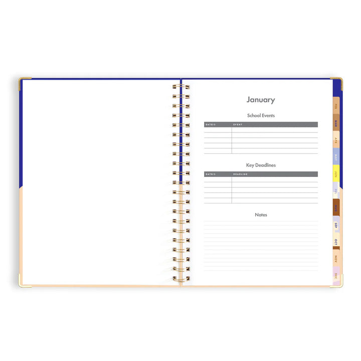 2025 Academic Planner A4