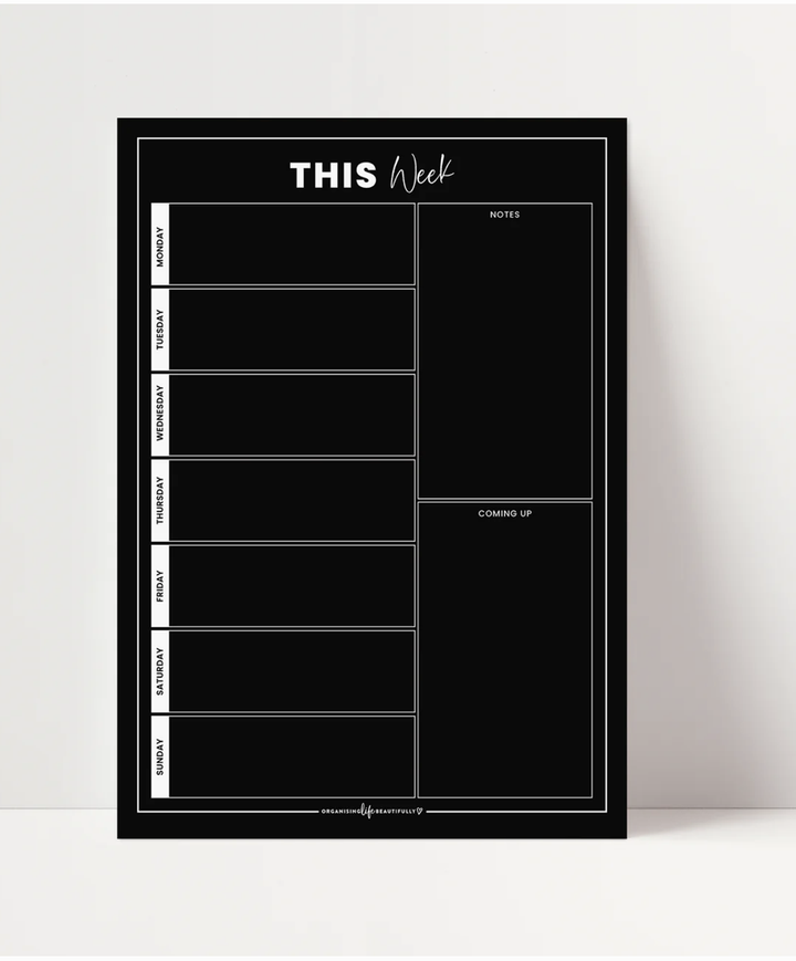 Weekly Planner Magnet A4