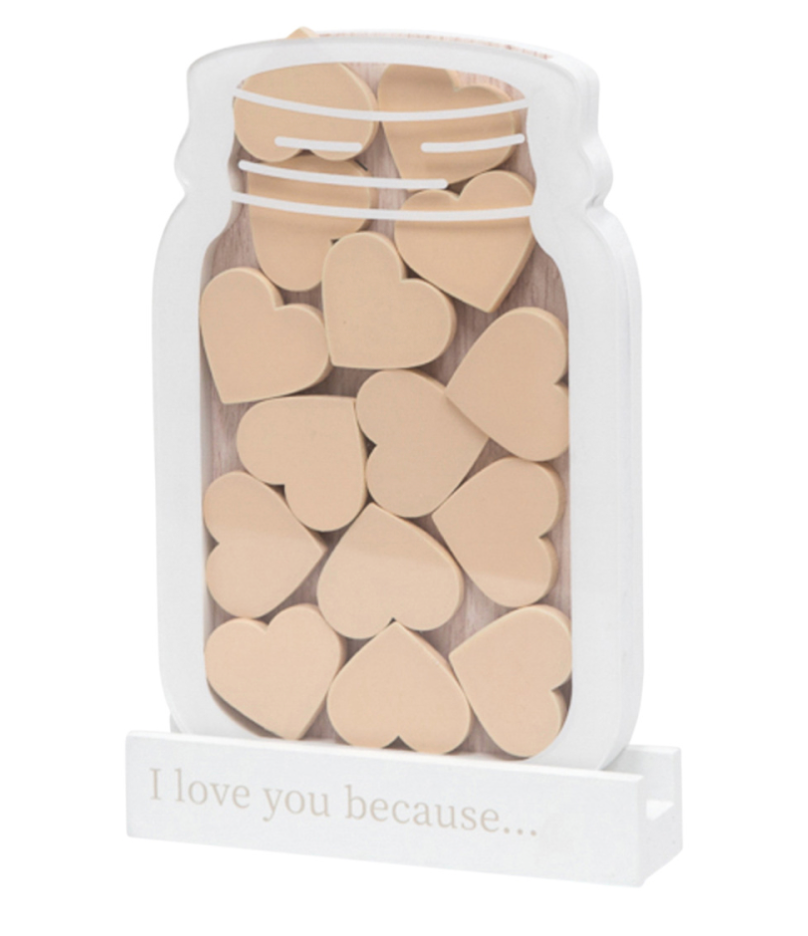 Love You Because Jar