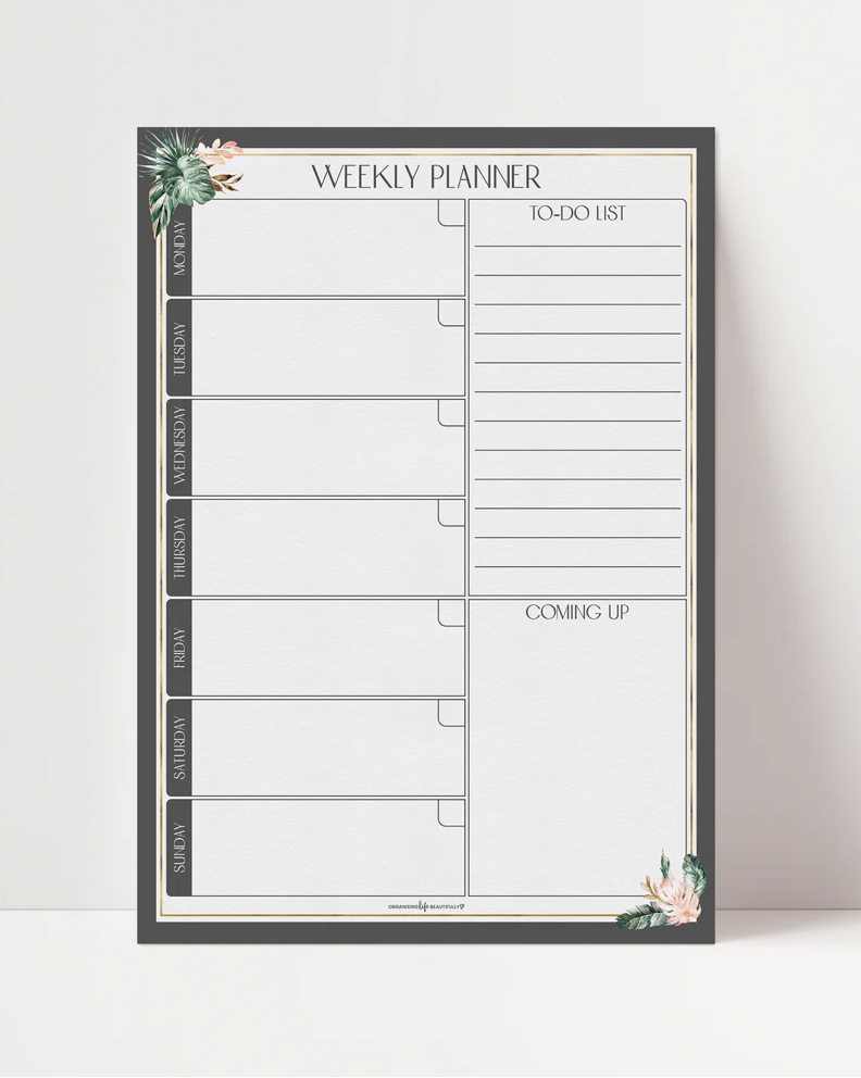 Weekly Planner Magnet A4