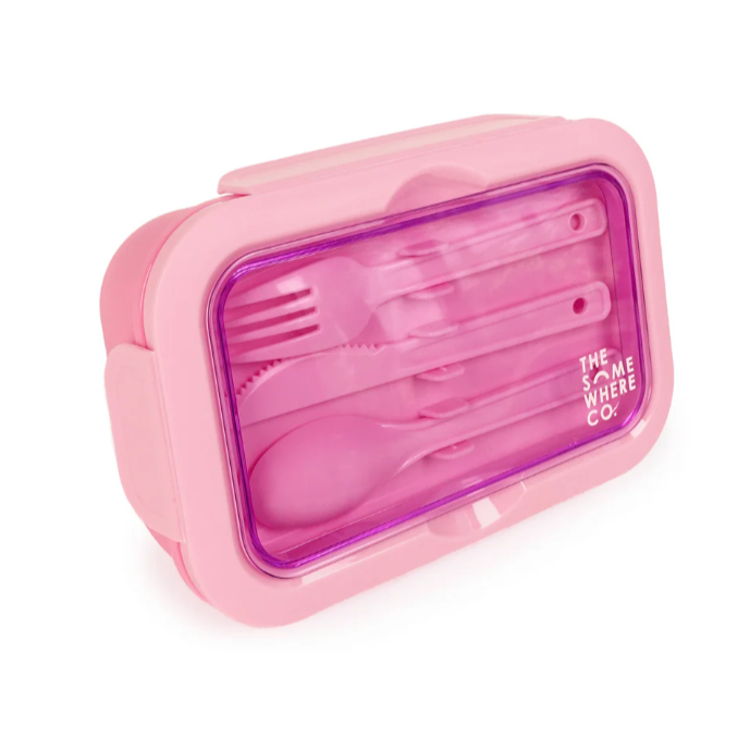 Bento Lunch Box w Cutlery