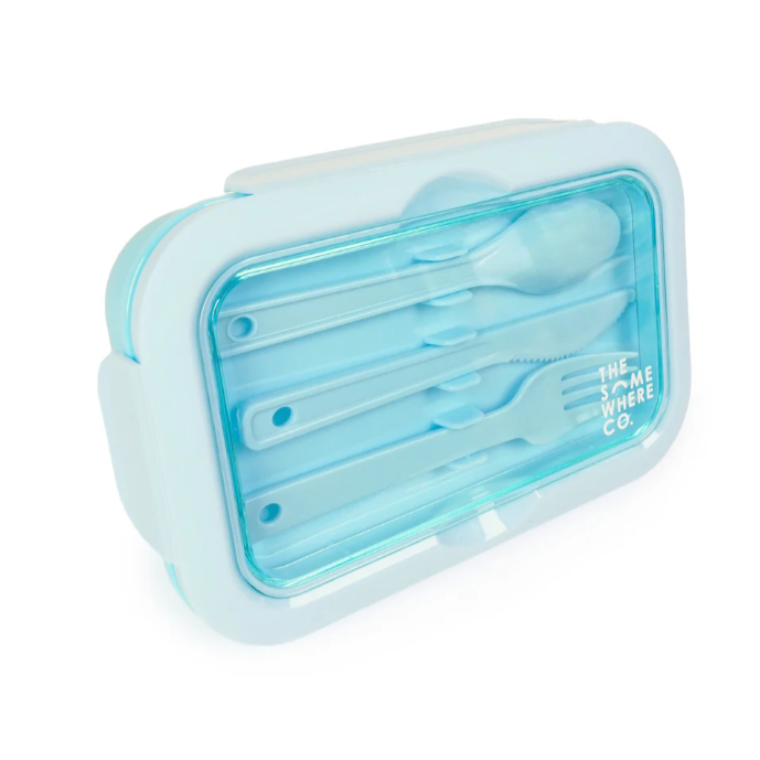 Bento Lunch Box w Cutlery