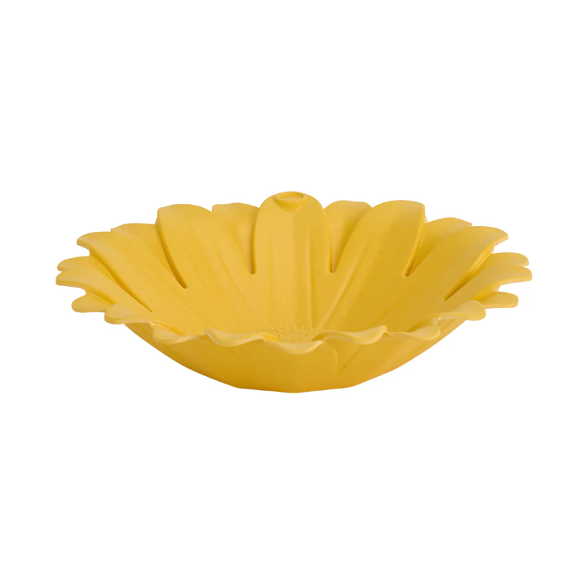 Sunflower Bamboo Bird Bath