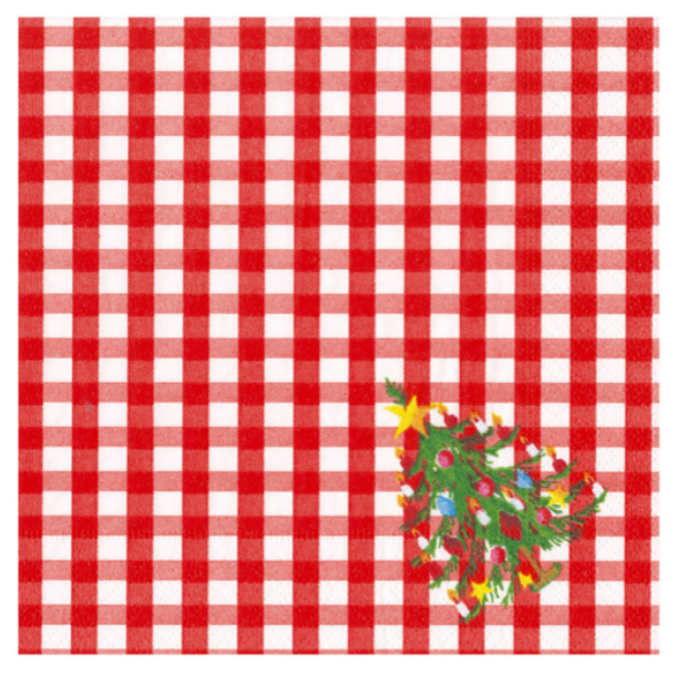 Xmas Lunch Napkins 20 Pc