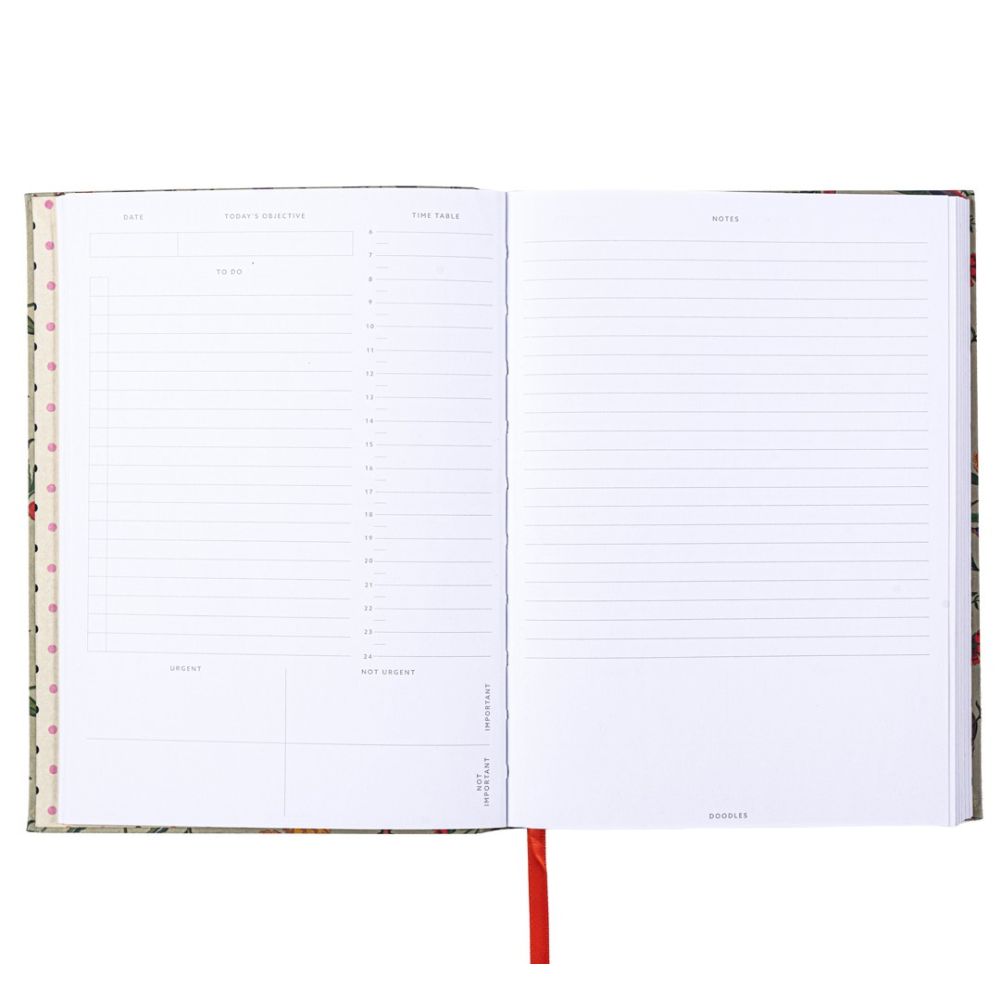 A5 Hard Cloth Notebook