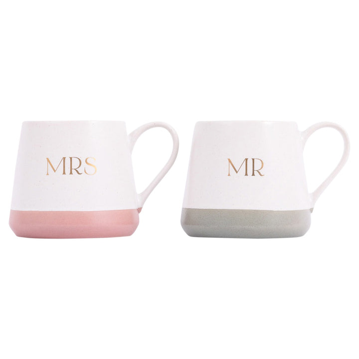 Mr & Mrs Mug Set