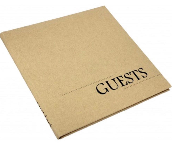 Guest Book Kraft