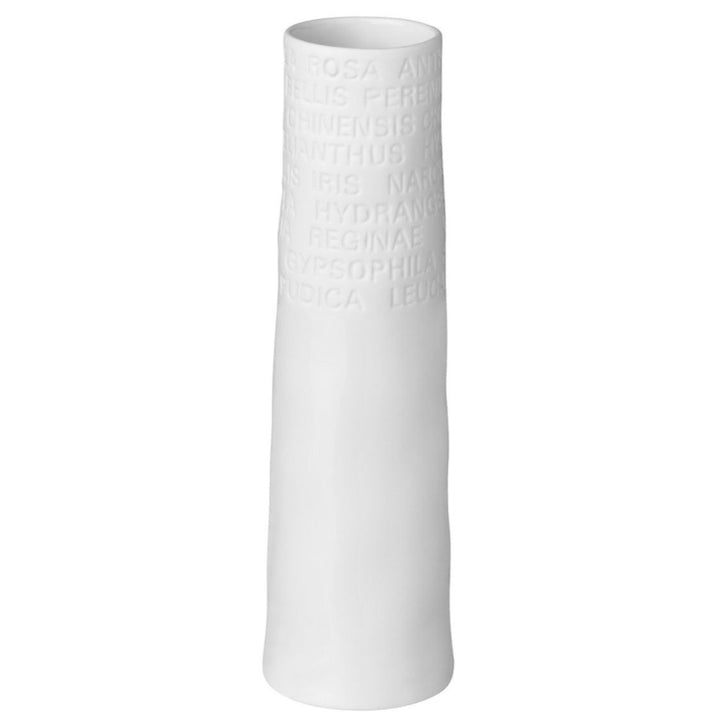 Poetry Porcelain Embossed Vase Small