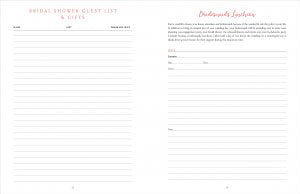 Wedding Planner & Organiser Folder