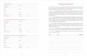 Wedding Planner & Organiser Folder