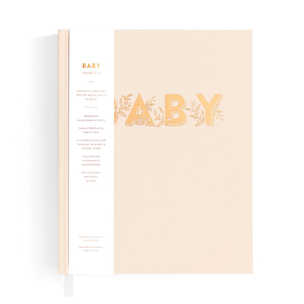 Baby Milestone Book