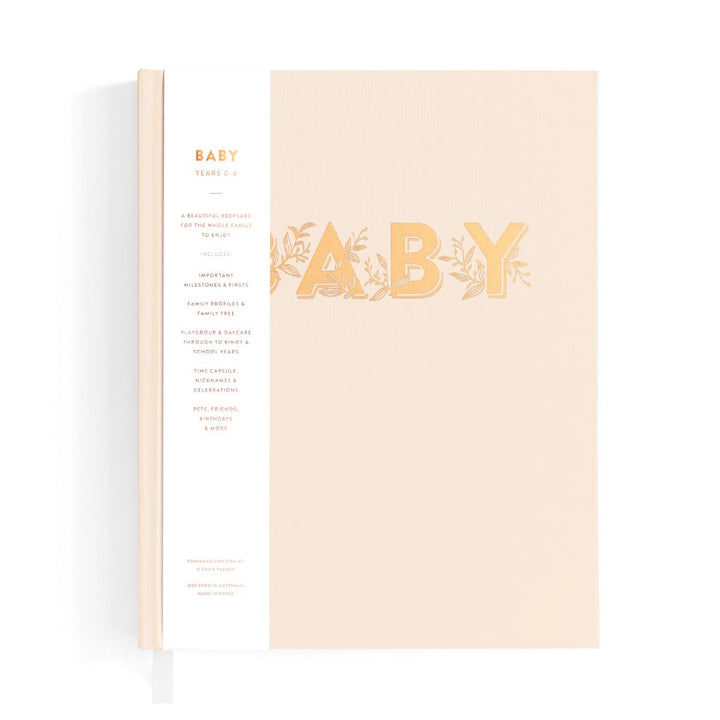 Baby Milestone Book