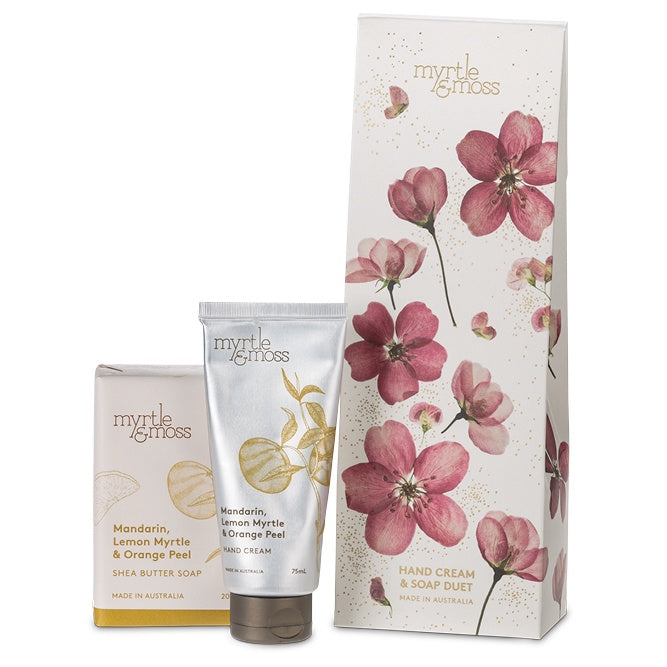 Pressed Flower Duet- Soap & Handcream