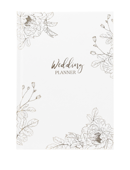 Wedding Planner Gold Foil