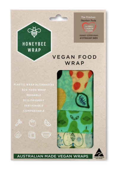 Honeybee Wrap Vegan 3pk