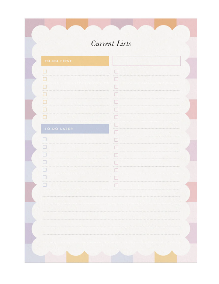 List Maker Sunshine Gingham