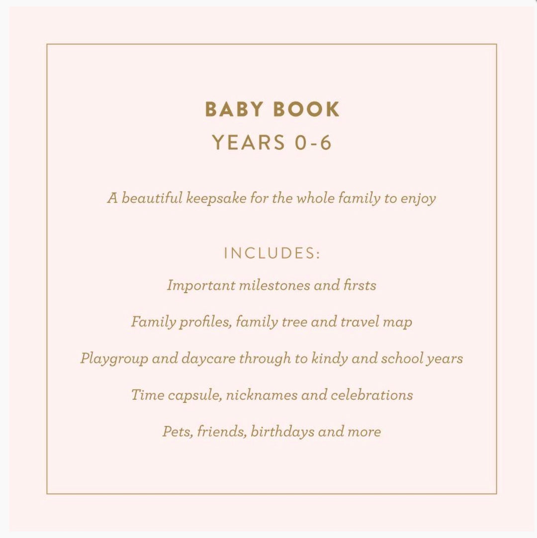 Baby Milestone Book