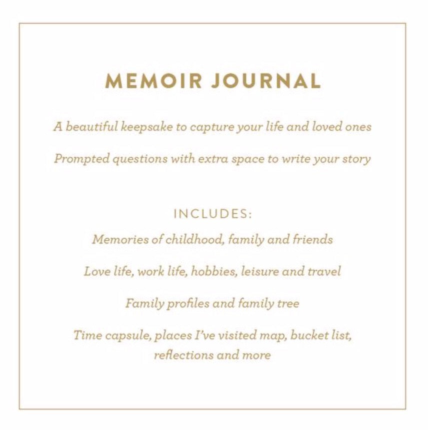 This Is My Story Memoir Journal