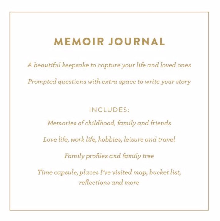 This Is My Story Memoir Journal