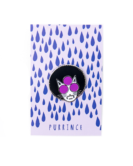 Caricature Enamel Pin