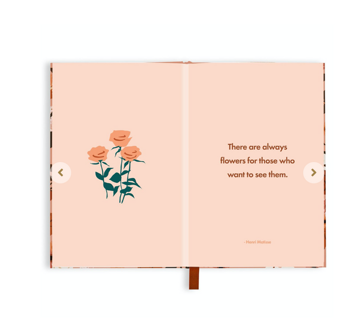 Gratitude Journal Floral