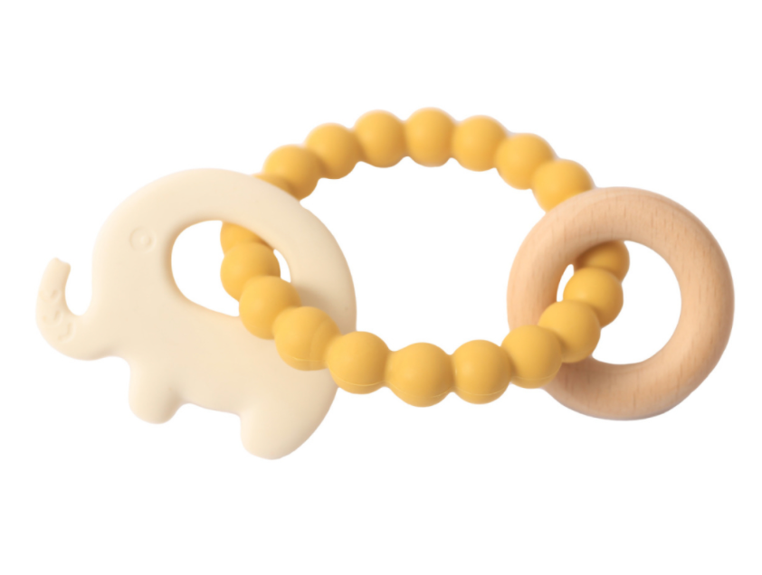 Baby Elephant Silicone Teether