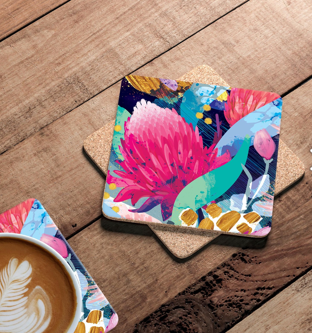 Drink Coaster Set 4