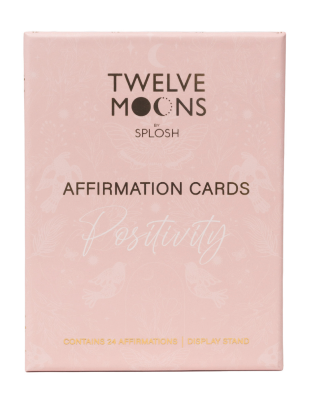 Twelve Moons Affirmation Cards