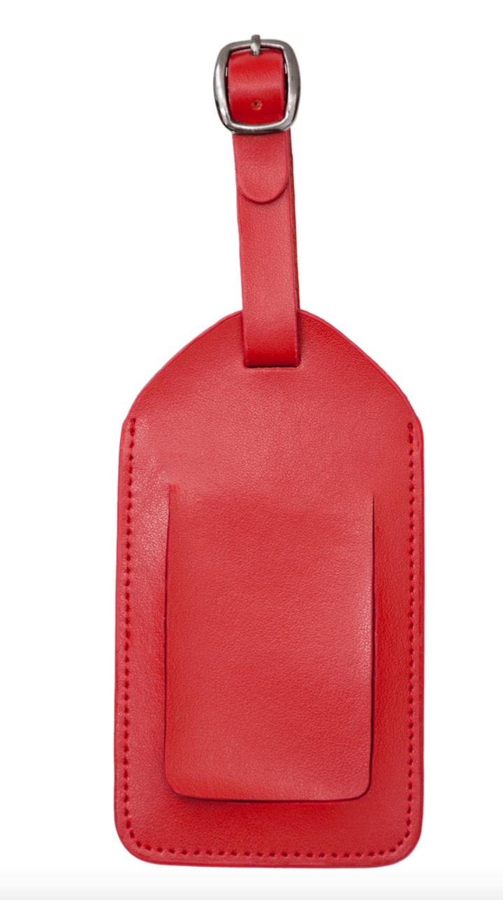 Leather Luggage Tag