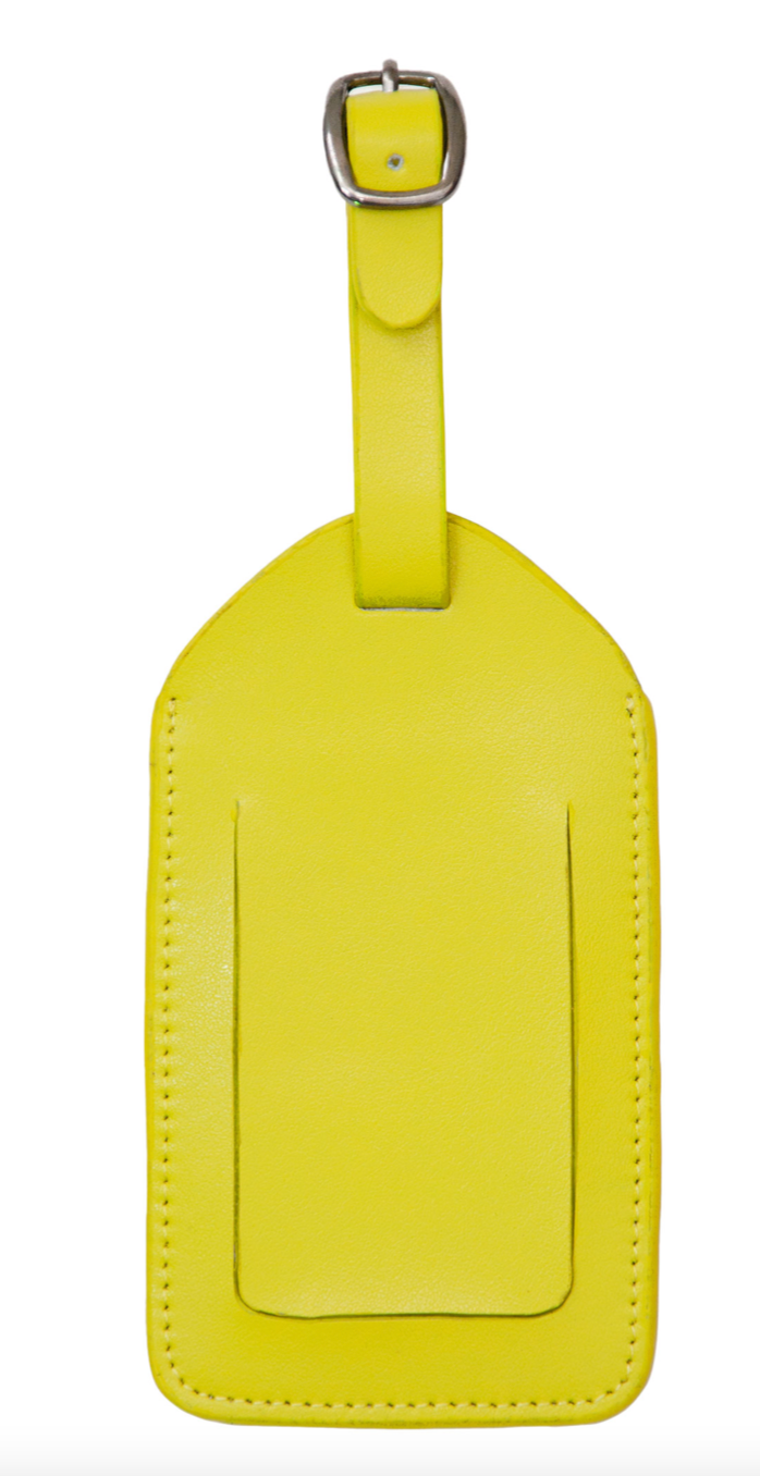 Leather Luggage Tag