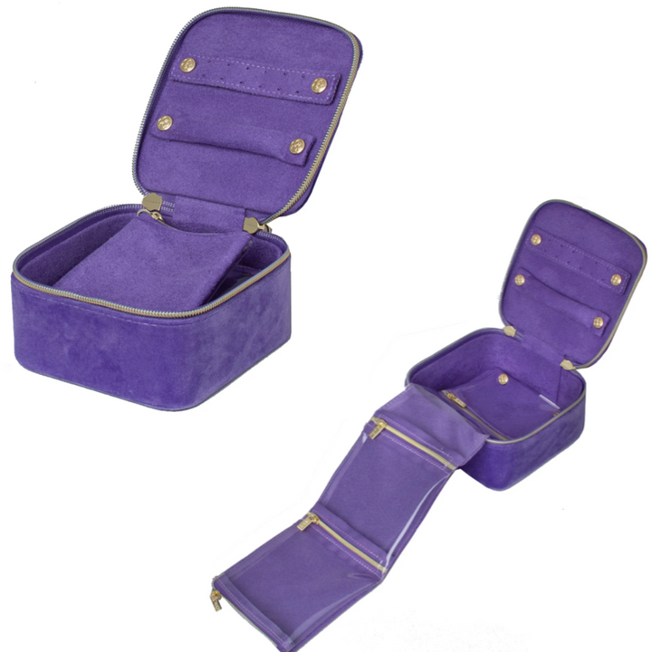 Luxe Velvet Jewellery Cube