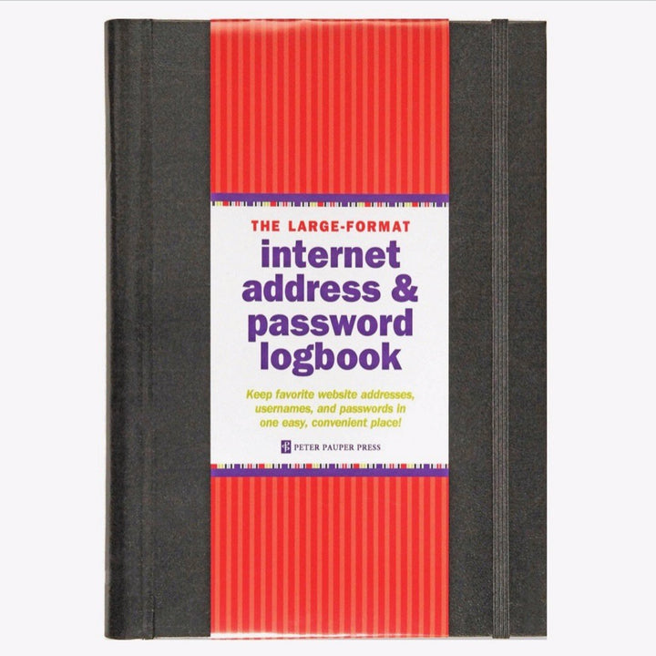 Internet Log Book Large Black