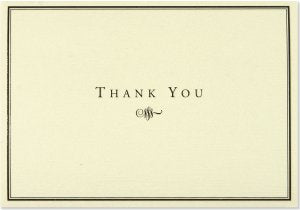 Note Cards Thank-You Boxed