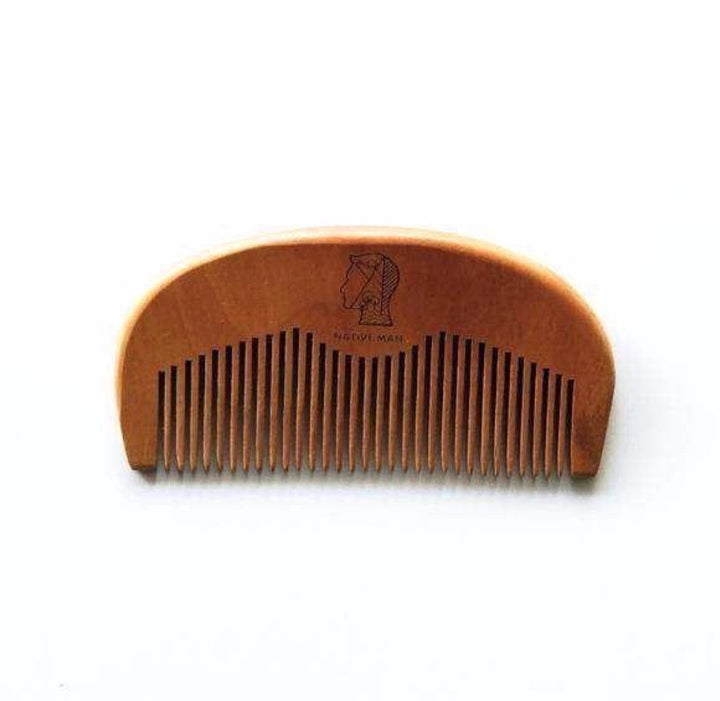 Wooden Beard & Hair Comb