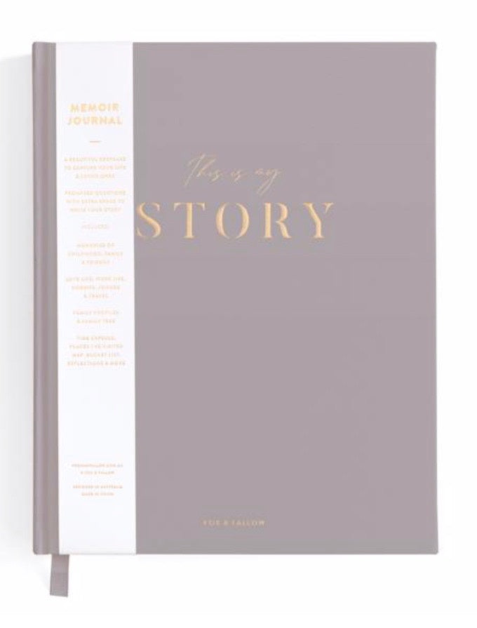 This Is My Story Memoir Journal